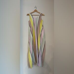 COS Multicolor Striped Maxi Dress